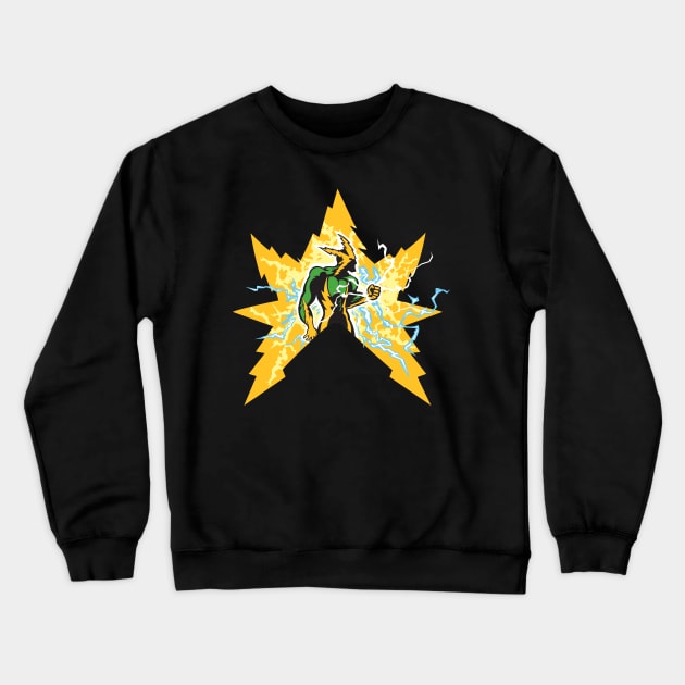 ELECTRO Crewneck Sweatshirt by LaughingDevil